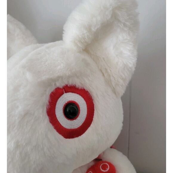 Bullseye Target Plush Dog w/Backpack 2023 Measures 16" Lady Bug on Strap - Picture 4 of 10